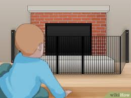 3 Ways To Baby Proof A Fireplace Wikihow