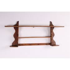 Vintage Kitchen Wall Shelf With Hooks