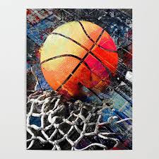 Basketball Art Print 122 Basketball