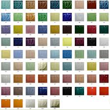 Duncan Ceramic Paint Color Chart