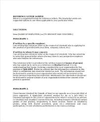 10 Sample Business Reference Letter Templates Pdf Doc