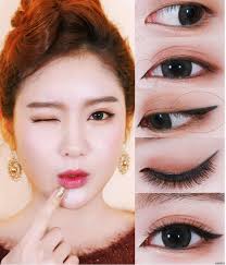 asian cat eye makeup tutorial step by