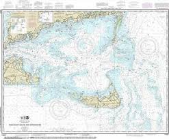 Details About Noaa Nautical Chart 13237 Nantucket Sound And Approaches Water Resistance Paper