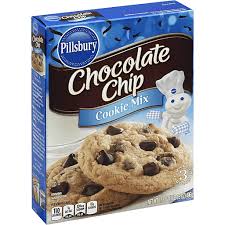 pillsbury chocolate chip cookie mix 17