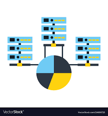 Database Server Center Connection Pie Chart Report