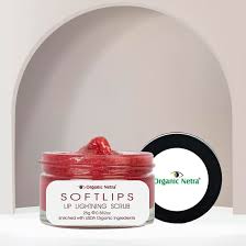 organic netra softlips lip scrub for