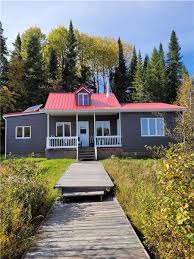 chalet en haute mauricie chalet à