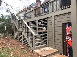 Provides durable, opaque protection for all exterior horizontal wood surfaces. Deck Staining In Marietta Ga 30067 With Sherwin Williams Superdeck Self Priming Solid Color Stain