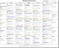 Monthly Meal Planner Template Andone Brianstern Co