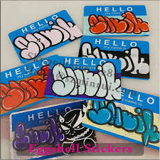 Source Classic Eggshell Sticker Blanks For Handstyle