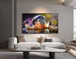 Tempered Glass Wall Art Abstract Ai