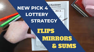 New Pick 4 Lottery System Sums Flips And Mirrors
