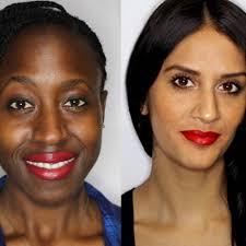 true red lipsticks tested on diffe