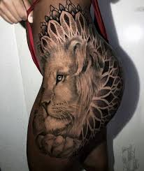 Tatuagem de leão na perna feminina. Luiza Carvalho Cardoso Tatuagem De Leao Inspire Se Em 80 Artes