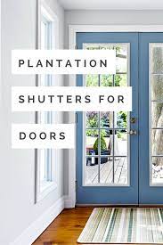 Plantation Shutters For Doors Wasatch