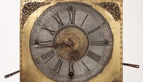Long Pendulum Clock And Four Weights