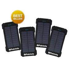 Solar Powered Cell Phone Charger | 4Patriots