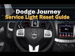 easy service light reset dodge journey