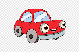 Dibujo de dibujos animados, dibujos animados de coches, auto compacto,  historietas, coche png | PNGWing