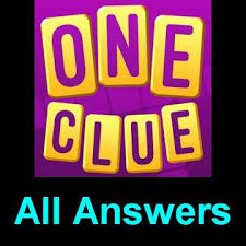 One Clue Crossword Answers All Chapters