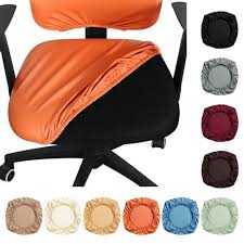 1pcs Pu Leather Elastic Chair Seat