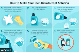 how to make your own disinfectant