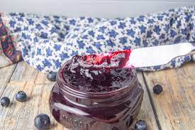 delicious blueberry jam