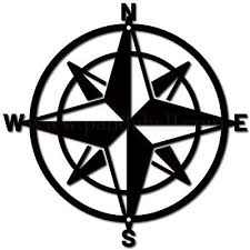 Creatcabin Nautical Compass Wall