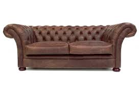 Vintage Leather Chesterfield Sofa Bed