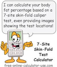 7 Site Skin Fold Test Calculator With Testing Location Photos