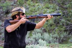 Image result for De Lisle carbine. Silenced 45acp carbine with an Enfield action
