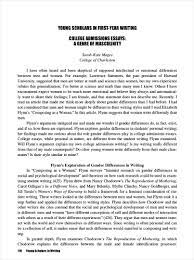 college essay exles 13 in pdf