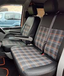 Vw T5 T6 1 2 1 Gti Style Seat Covers
