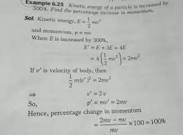 exle 6 25 kinetic energy of a