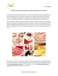beauty and makeup tips for glowing skin