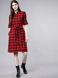 checked shirt dress dresses for women