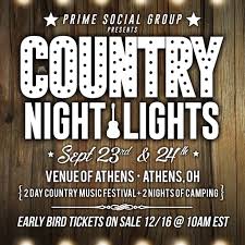 Country Night Lights 2016 Dates Camping Announced