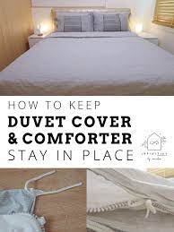 How To Keep Duvet Cover Comforter Stay