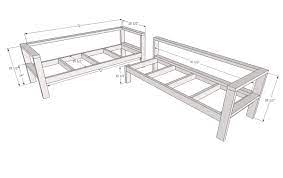 Projects made from these plans. One Arm 2x4 Outdoor Sofa Sectional Piece Ana White