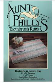 aunt philly s toothbrush rugs rectangle