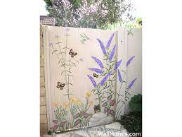 Garden Mural Outdoor Wall Art