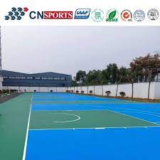 synthetic rubber sport flooring outdoor