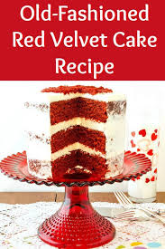 My trick is to whip the egg whites, which guarantees a smooth velvet crumb. Old School Original Red Velvet Cake With Traditional Ermine Frosting A Cooked Fros Red Velvet Cake Recipe Velvet Cake Recipes Original Red Velvet Cake Recipe