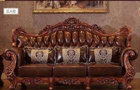 5 Seater Wooden Royal Carving Sofa Set