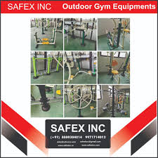 mild steel outdoor gym equipment