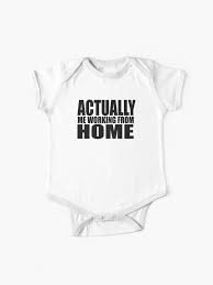 Here is a list of unique mothers day gifts for working moms. Actually Me Working From Home Funny Gifts For Mom And Dad Baby One Piece By Salaheddineb Redbubble