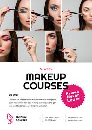 beauty courses with beautician applying