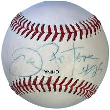 Joe Pepitone Autographed Official League Baseball