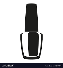 white nail polish silhouette royalty