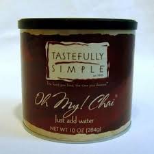 tastefully simple oh my chai reviews